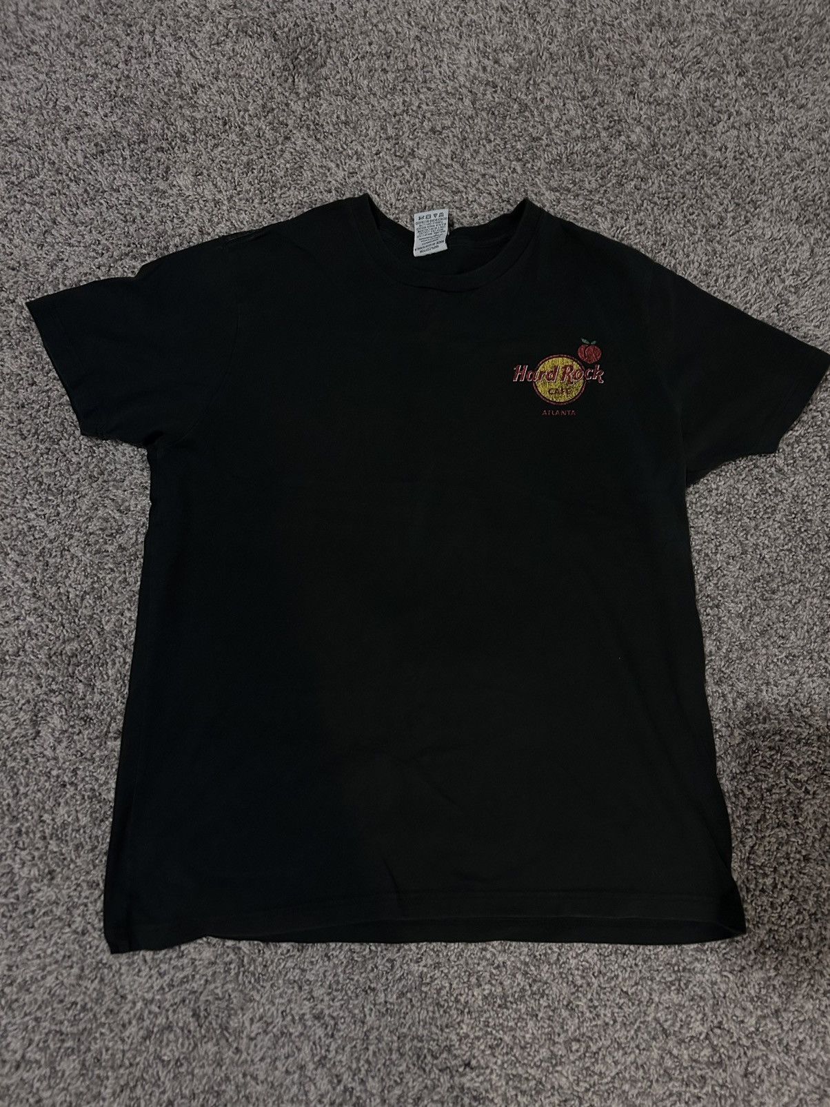 Vintage Vintage Black hard rock tee Size US M / EU 48-50 / 2 - 1 Thumbnail