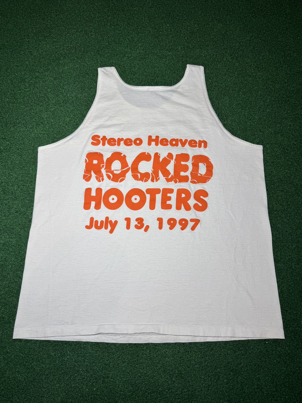 Vintage Hooter Erie Pa Tank Top 90s Stereo Heaven L/XL 23x28 Shirt Size US XL / EU 56 / 4 - 4 Thumbnail