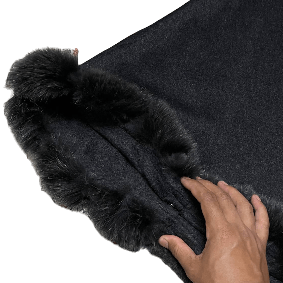 Sagafurs Archive Rare Saga Fox Furs Capes Cashmere 100% Size US L / EU 52-54 / 3 - 5 Thumbnail