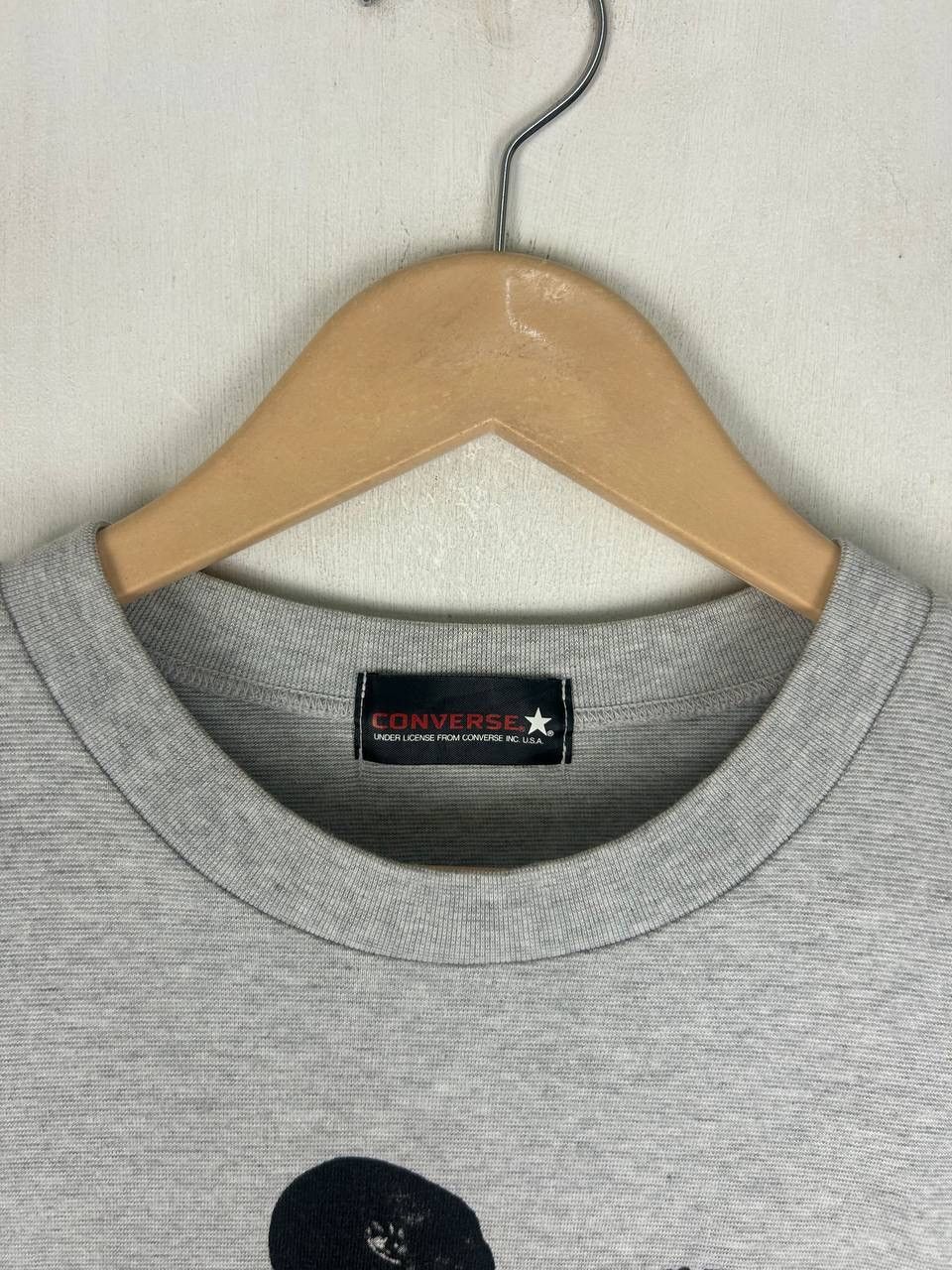 Converse × Vintage Vintage 90s Larry Johnson Converse T-Shirt– Rare NBA Size US M / EU 48-50 / 2 - 5 Thumbnail