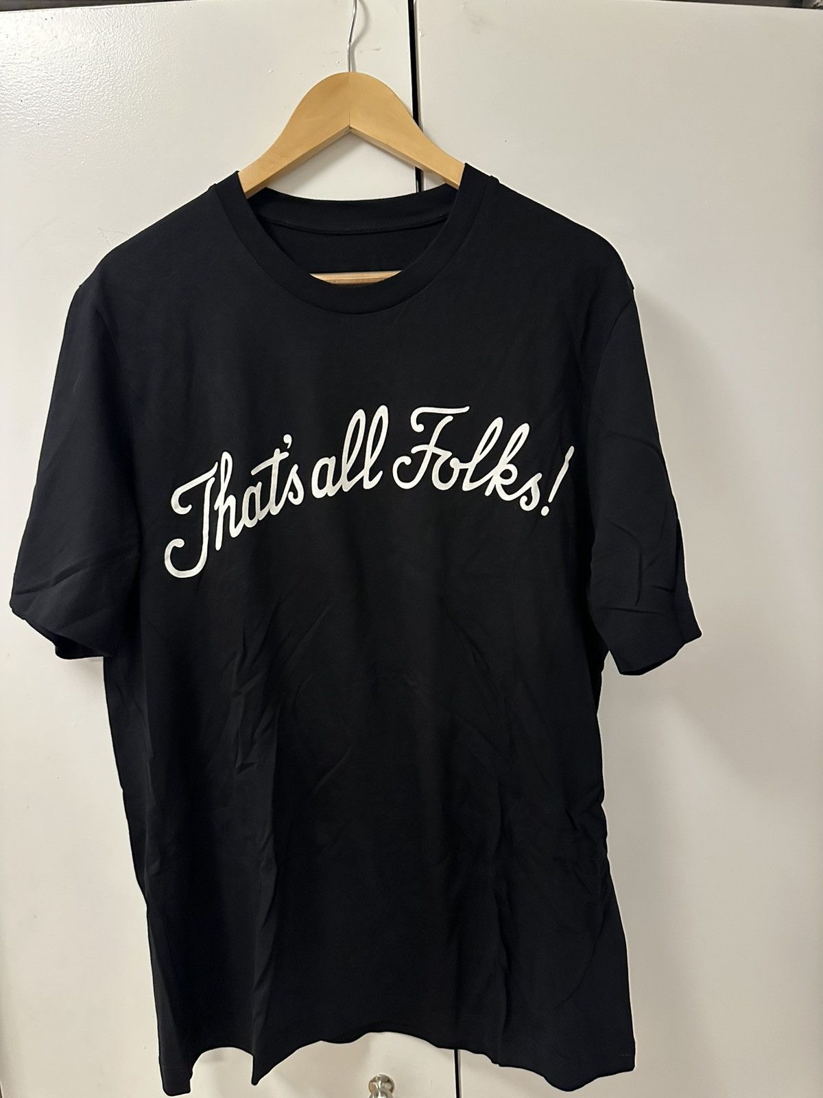 OAMC “That’s All Folks” t-shirt, size L Size US L / EU 52-54 / 3 - 1 Thumbnail