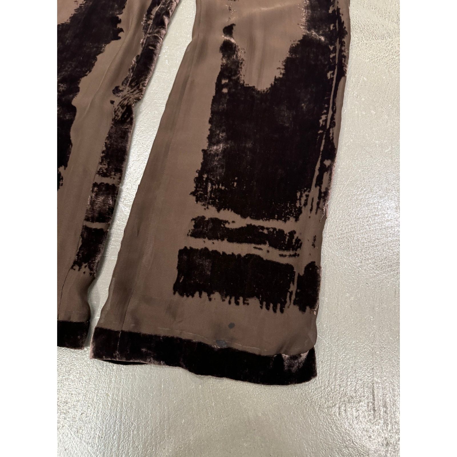 Jean Paul Gaultier 1990s J Pau Gaultier mainline velvet distressed pants Size 27" / US 4 / IT 40 - 8 Thumbnail
