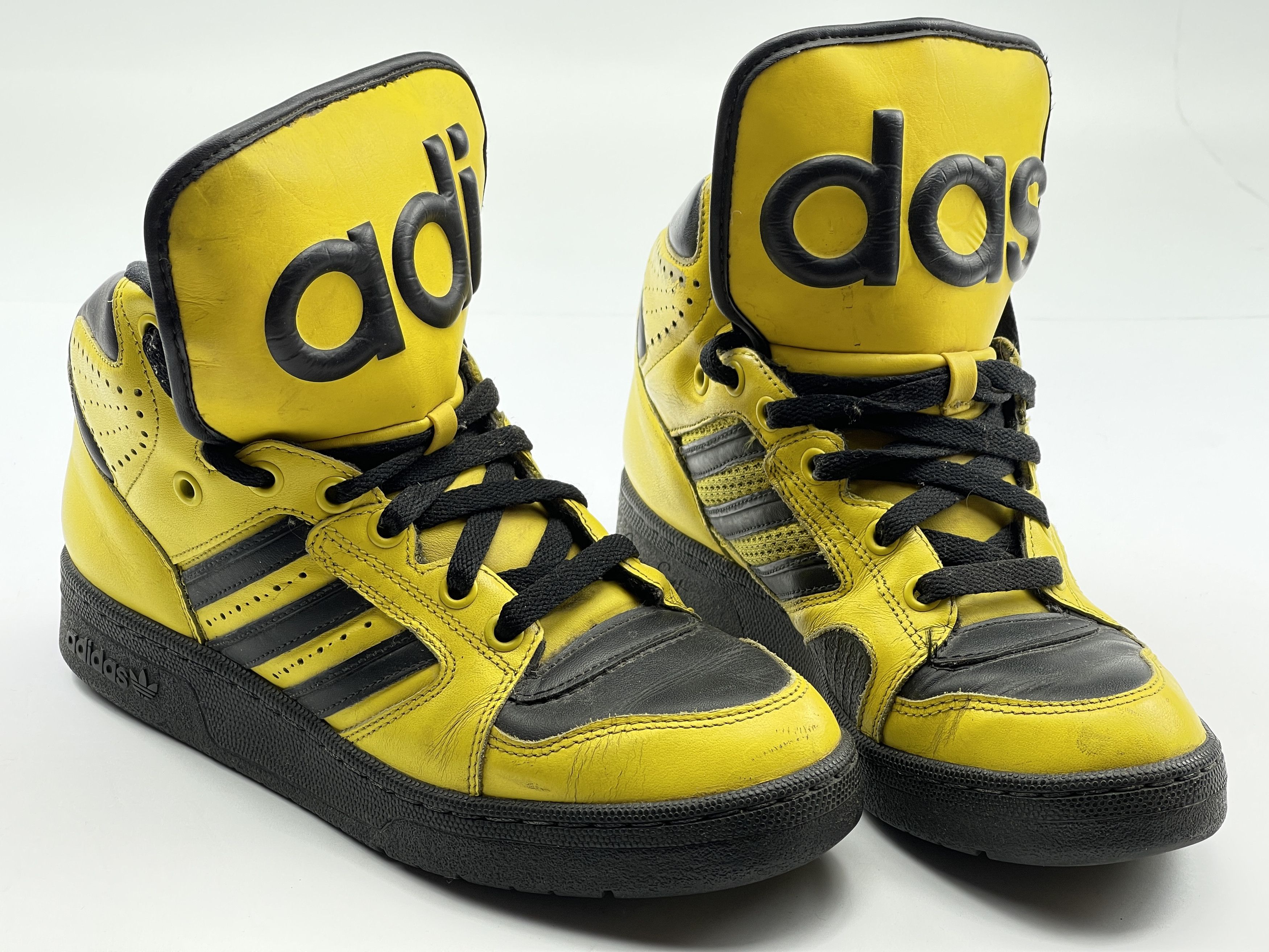 Adidas × Jeremy Scott Adidas sneakers Jeremy Scott Instinct Top shoes ObyO V24530 Size US 6.5 / EU 39-40 - 4 Thumbnail