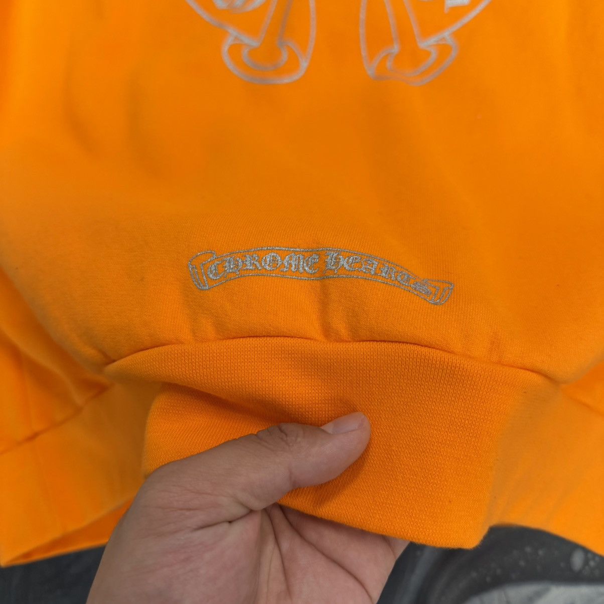Chrome Hearts Chrome Hearts Miami Music Week Orange Hoodie Size US L / EU 52-54 / 3 - 5 Thumbnail