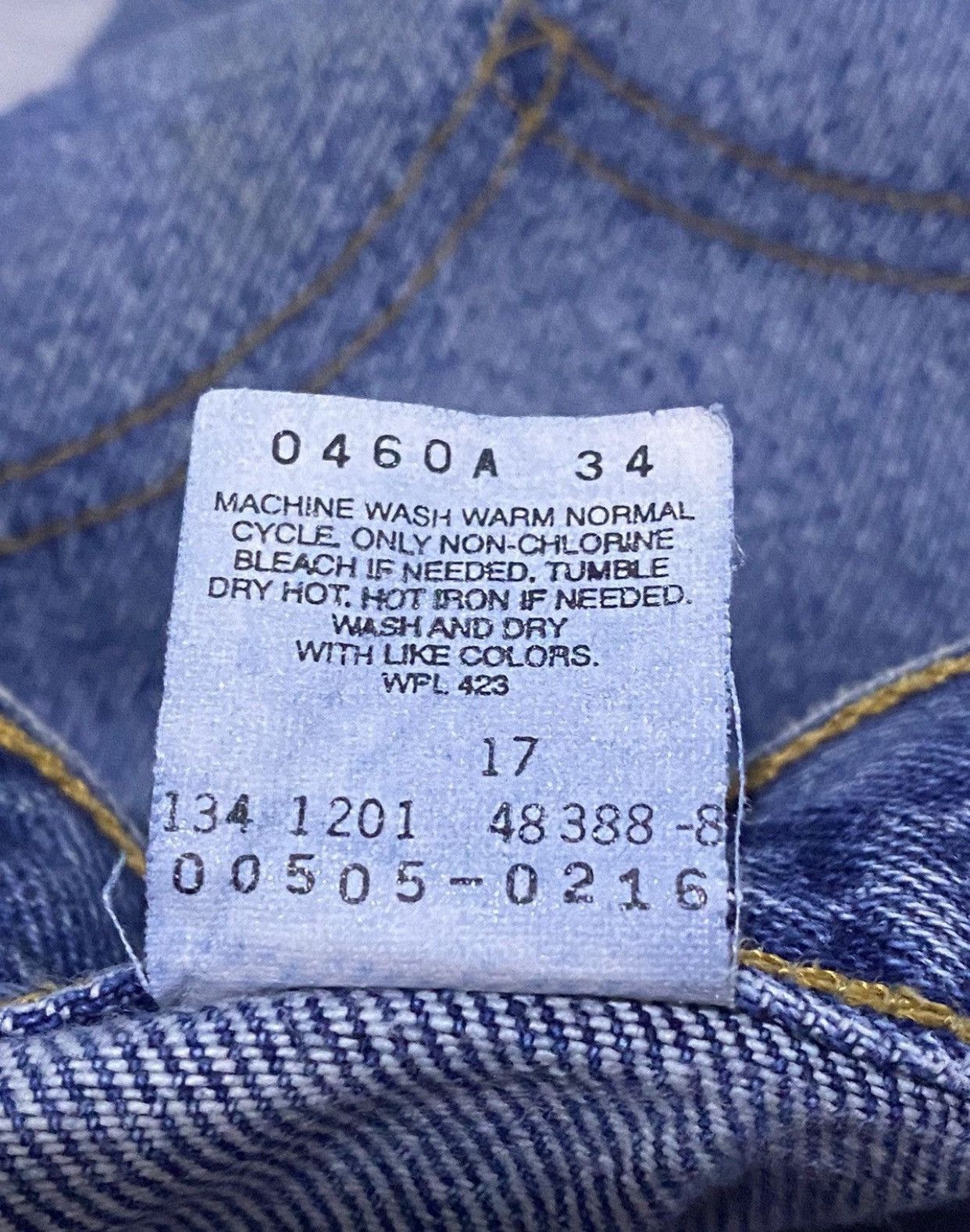 Levi's Vintage Distressed Levis Lot 505 Jeans Size US 34 / EU 50 - 11 Thumbnail