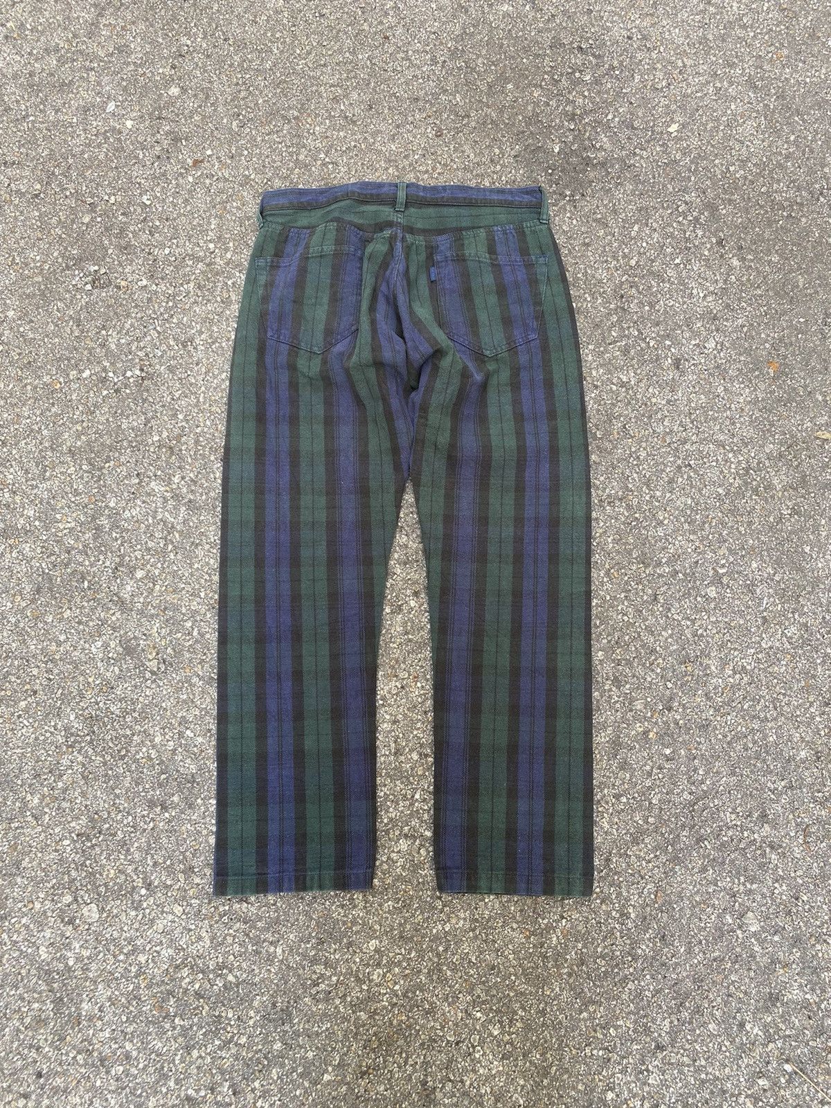 Designer × Karl Helmut Karl Helmut SAMPLE Checkered Cotton Pants Size US 32 / EU 48 - 9 Thumbnail