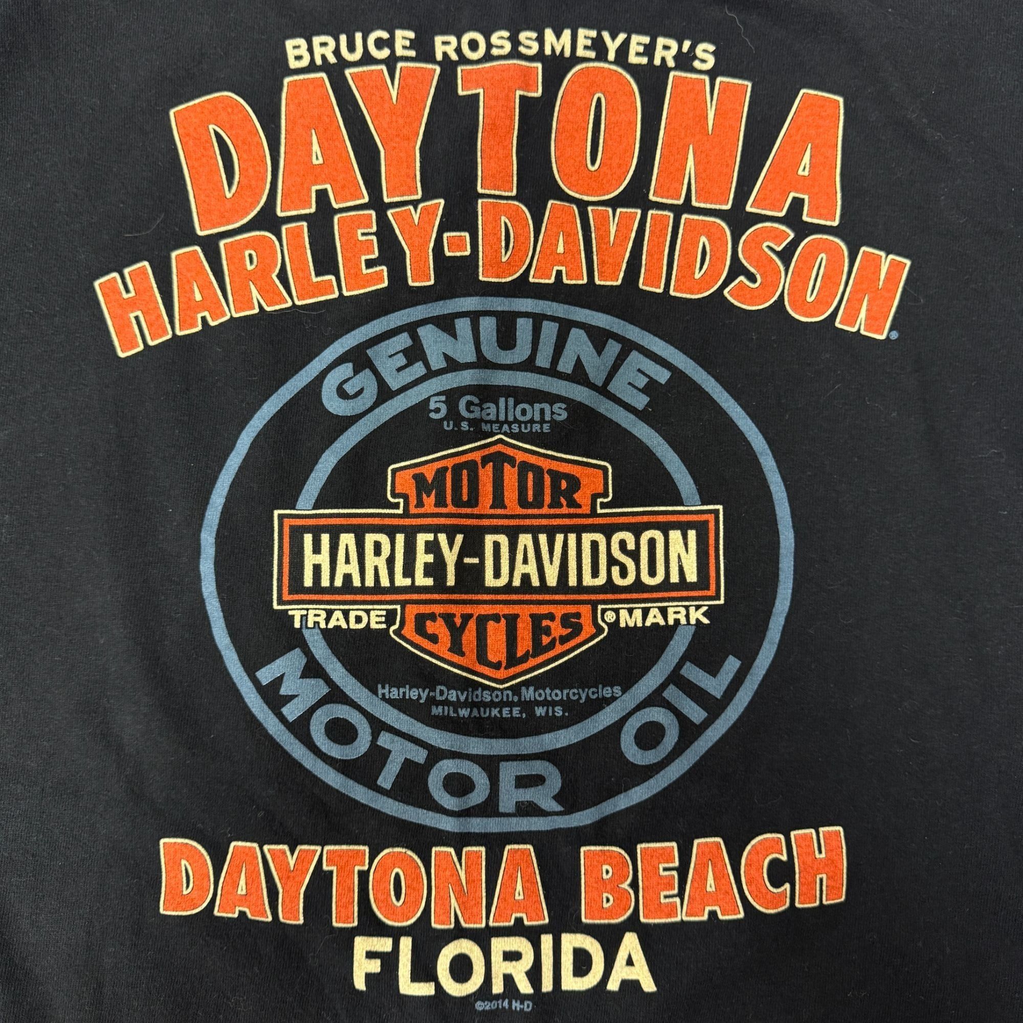 Harley Davidson Motorcycle 73rd Annual DAYTONA Beach BIKE Week H-D LS Shirt Size US XXL / EU 58 / 5 - 6 Thumbnail