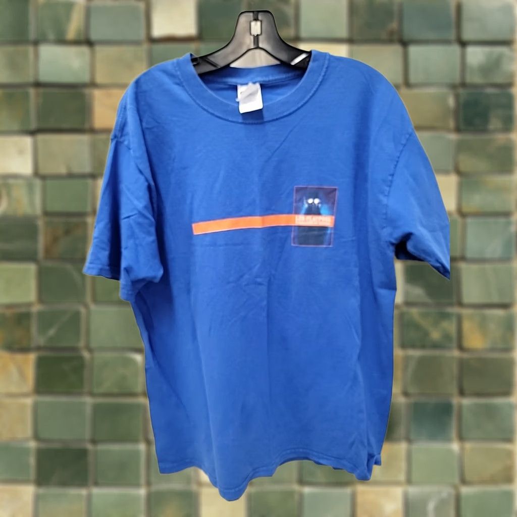 Gildan VINTAGE Les Claypool 5 Gallons Of Diesel Album Promo T-Shirt Mens L Blue Cotton Gildan Shirt 2005 Mens L Size US L / EU 52-54 / 3 - 1 Thumbnail