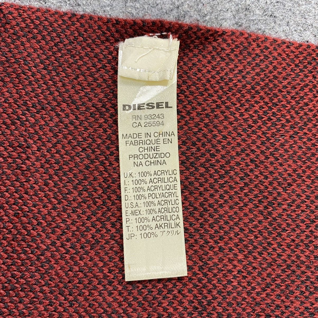 Diesel Diesel Big Logo Muffler / Scarf / Neckwear - T1286 Size ONE SIZE - 6 Thumbnail