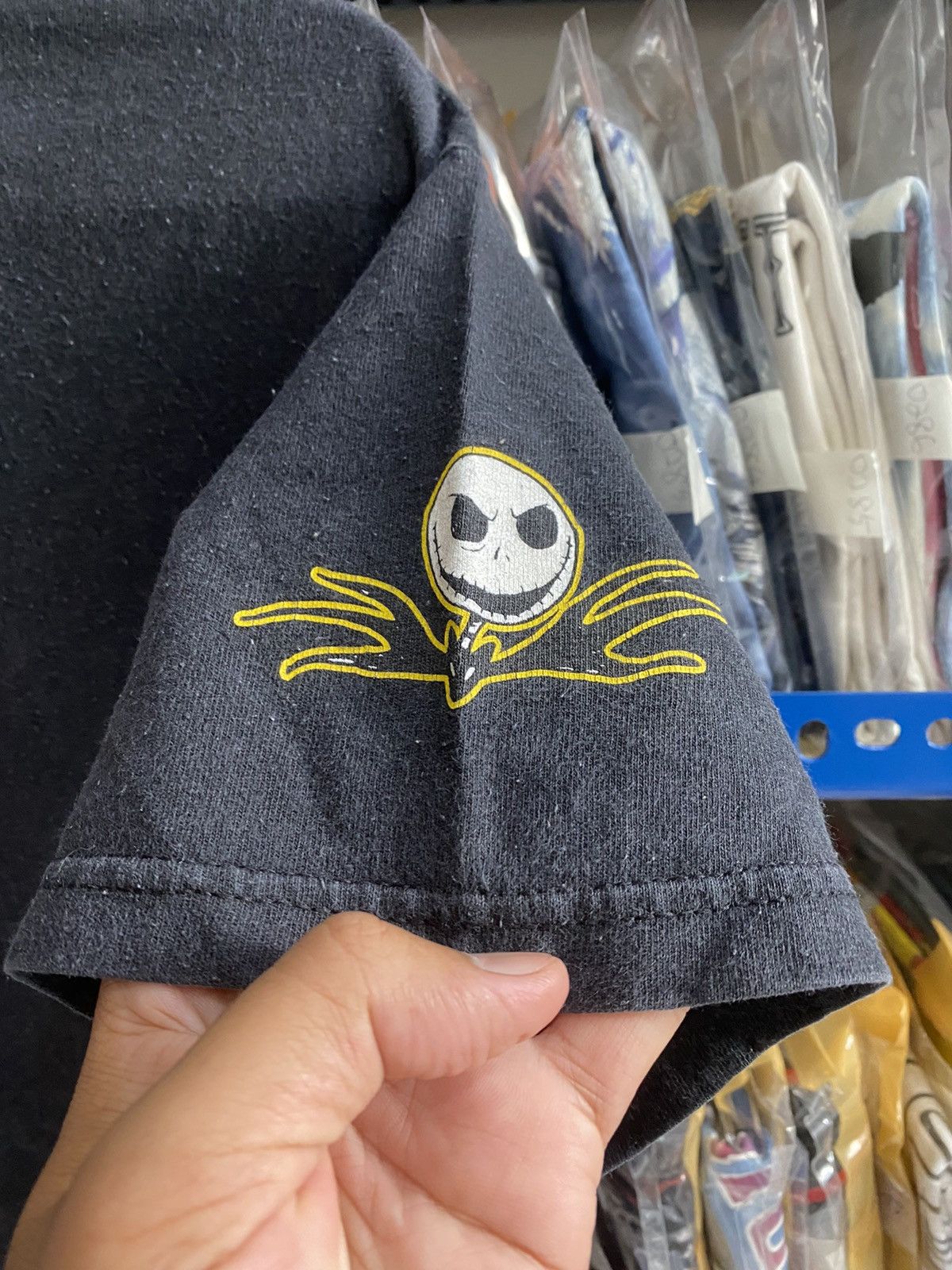 Vintage TIM BURTONS THE NIGHTMARE BEFORE CRIMAS 10th ANNIVERSARY Size US S / EU 44-46 / 1 - 4 Thumbnail