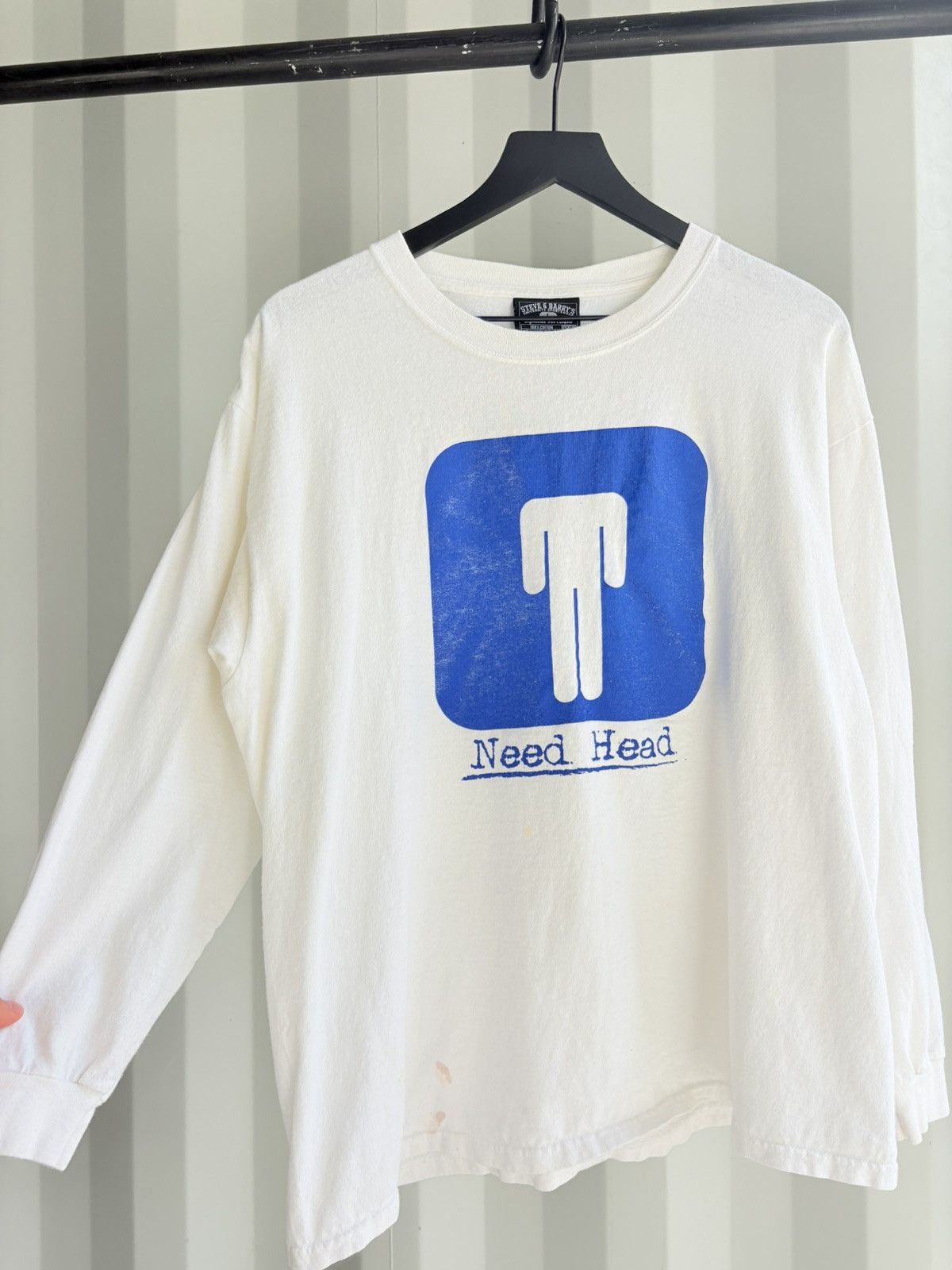 Vintage Vintage Need Head Shirt Fade Distressed Thrashed Grunge Band Size US L / EU 52-54 / 3 - 2 Thumbnail
