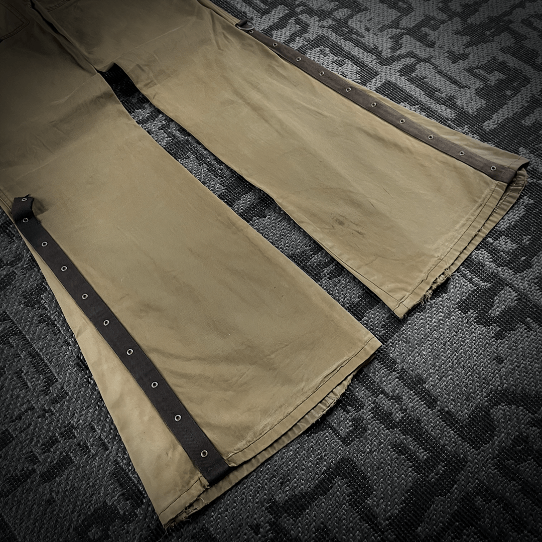 Tripp NYC Tripp NYC Multizip Flared Pants Size US 28 / EU 44 - 9 Thumbnail