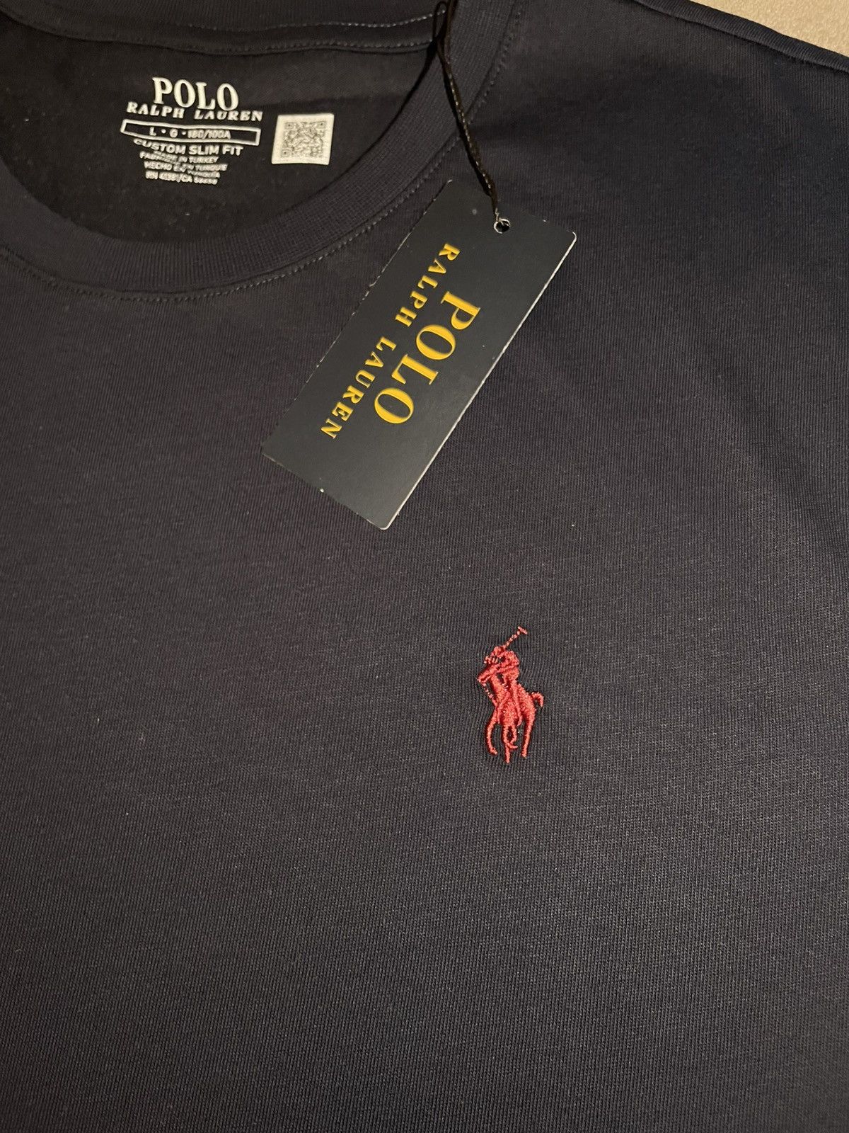 Polo Ralph Lauren T-shirt Polo Ralph Lauren Blue L Size US L / EU 52-54 / 3 - 3 Thumbnail