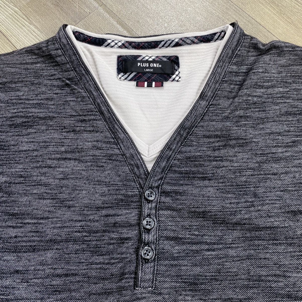 Japanese Brand 2000s Plus One Double Layers Beauty Beast Goa Lgb Button Tee Size US M / EU 48-50 / 2 - 3 Thumbnail