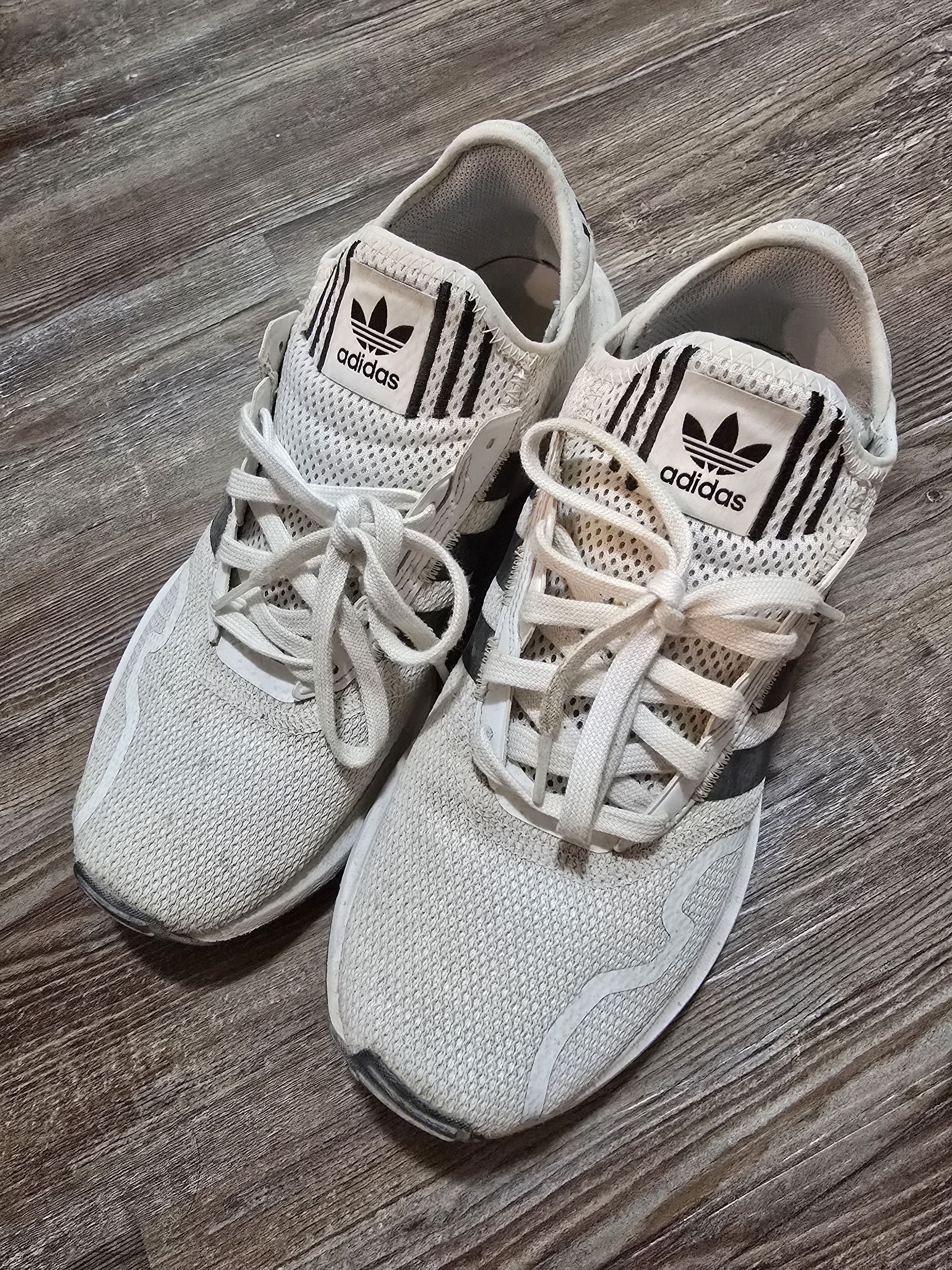 Adidas Running Shoes in White, Men's (Size 10)