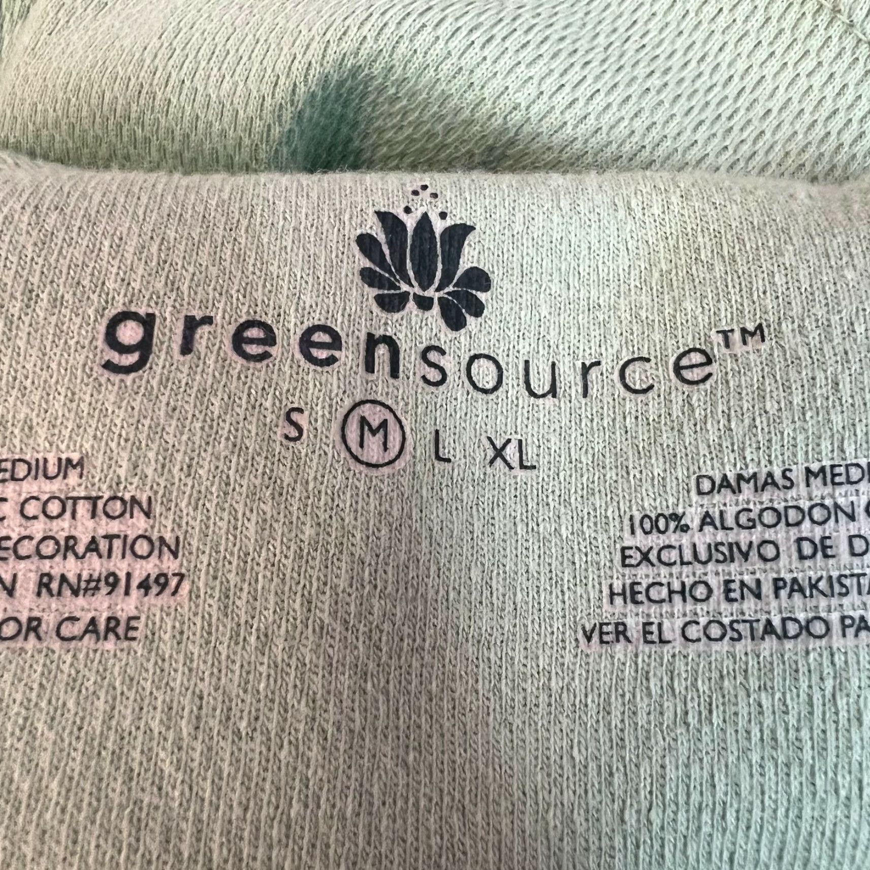 Vintage Green Source Womens Green Long Sleeves 1/4 Zip Pullover Cotton Sweatshirt Size M Size M / US 6-8 / IT 42-44 - 6 Thumbnail