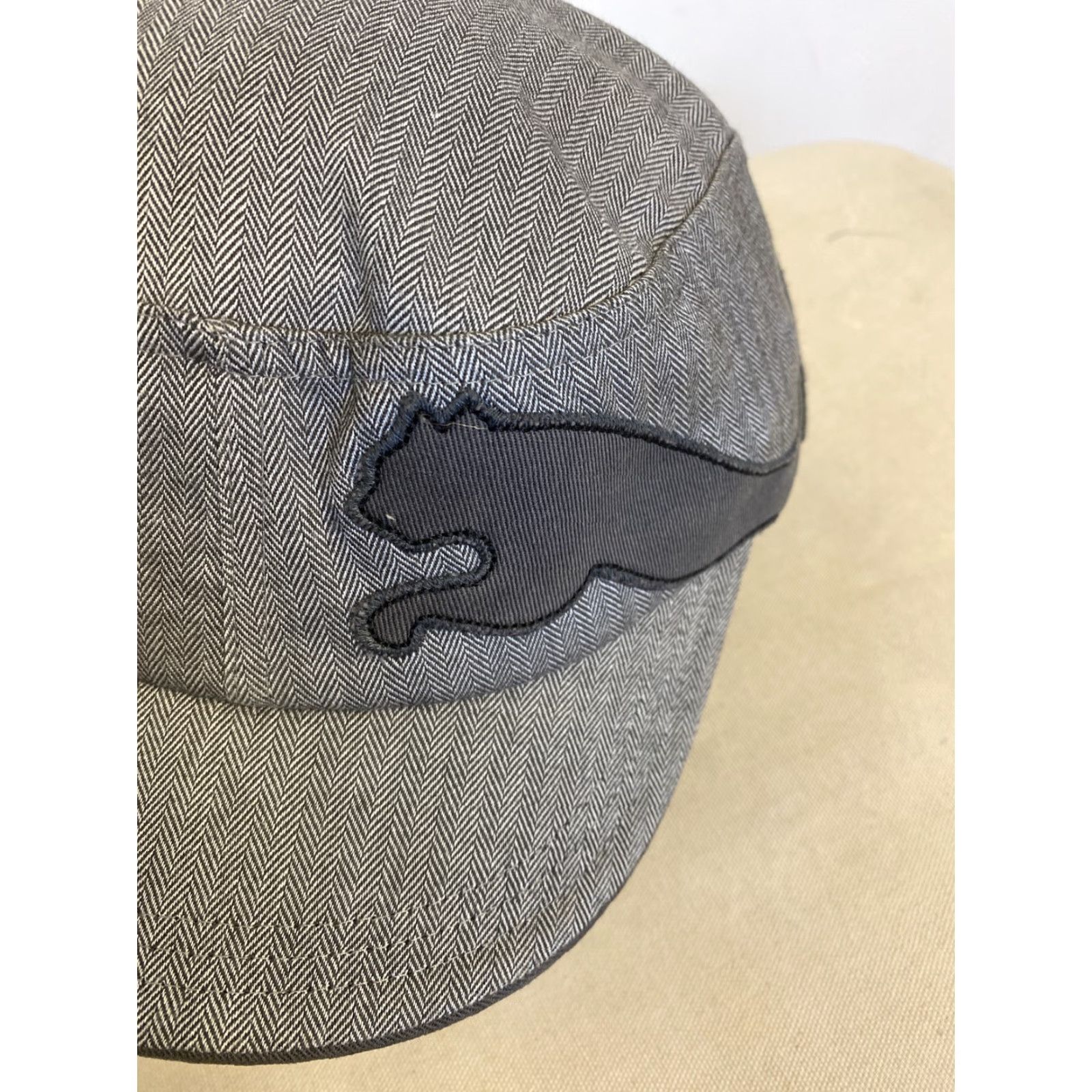 Puma PUMA Gray Baseball Cap Logo Off Center L/XL Unisex Adults Size ONE SIZE - 2 Thumbnail
