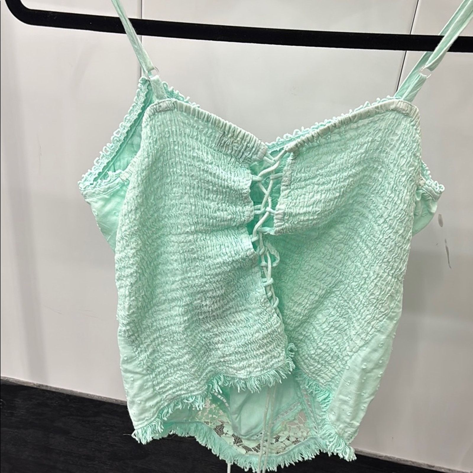 Other NWT Antica Sartoria Elegant Lace Trim Women’s Top One Size Size ONE SIZE - 9 Thumbnail