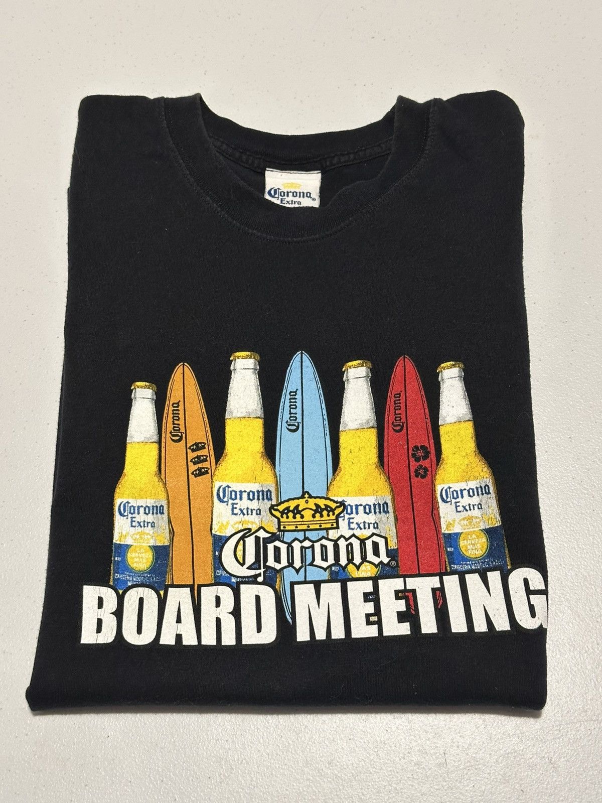 Vintage Vtg Y2K Corona 2007 promotional beer T-shirt Size US L / EU 52-54 / 3 - 1 Thumbnail
