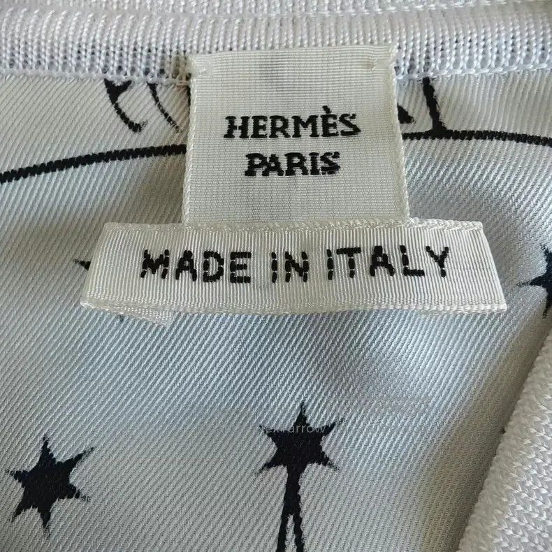 Hermes Hermes Black and white constellation patchwork baseball ja Size XS / US 0-2 / IT 36-38 - 3 Thumbnail