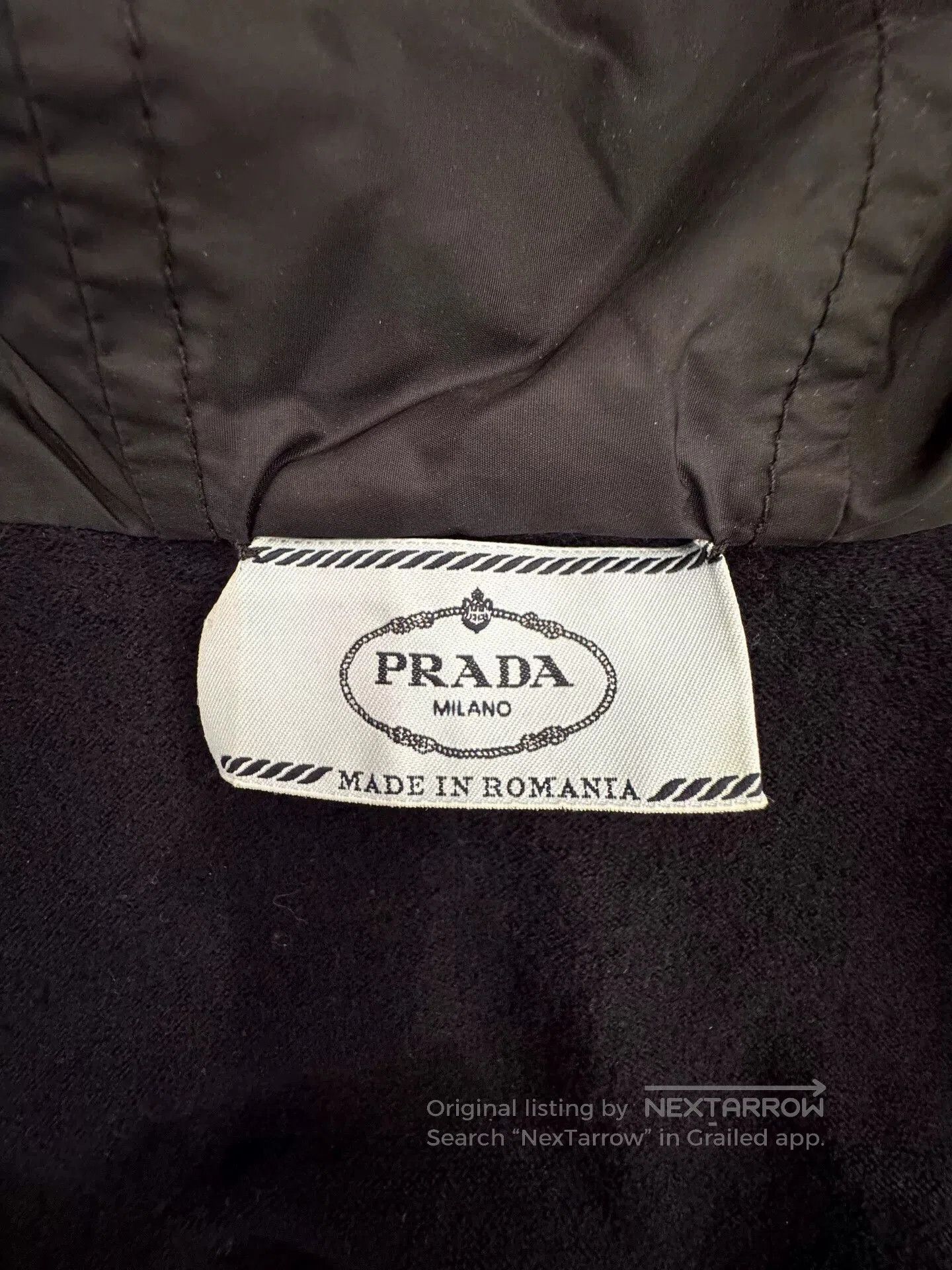 Prada Prada Women's Dark Blue Wool Jacket. Size S / US 4 / IT 40 - 5 Thumbnail