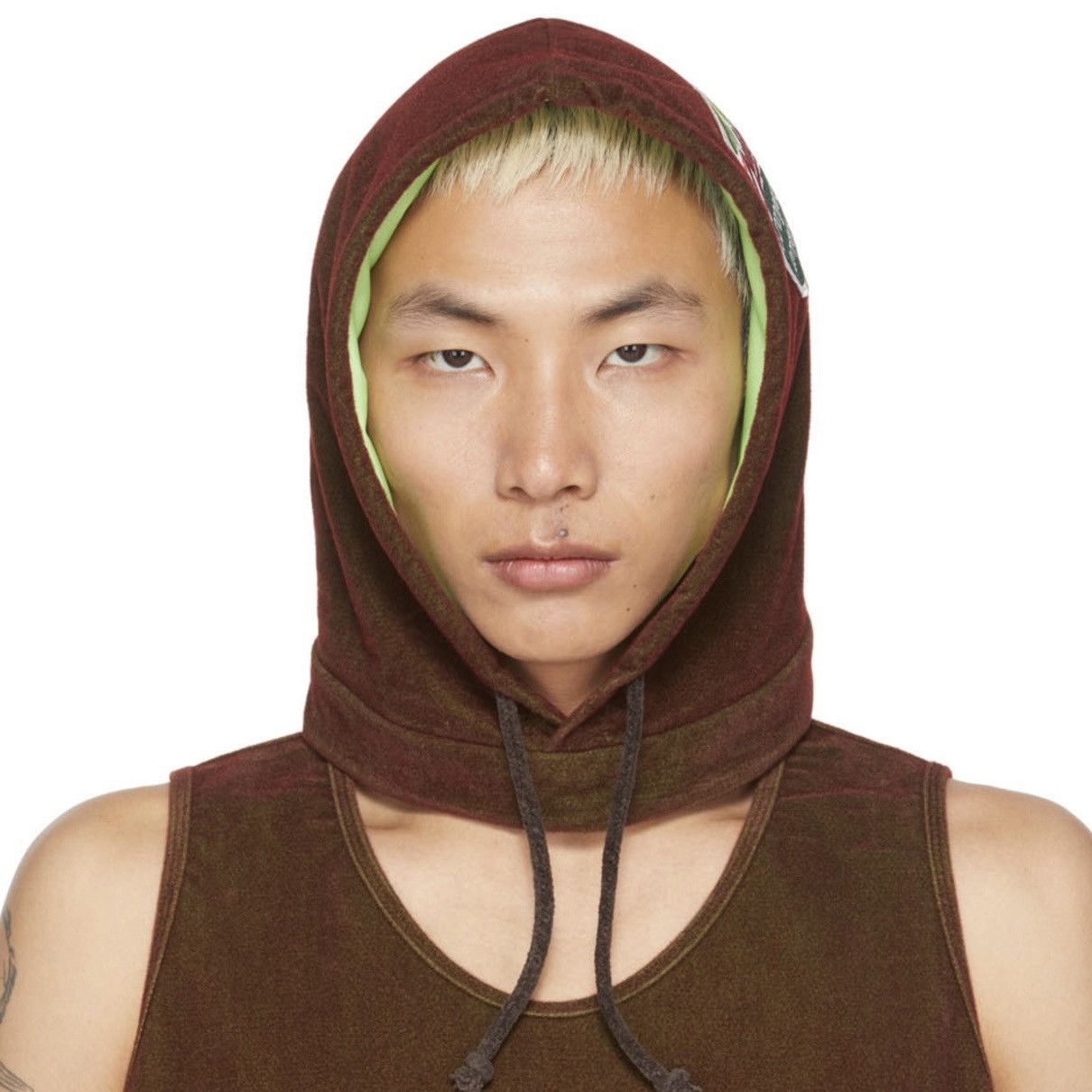 Doublet NWT Doublet Brown & Green Kiwi Beanie Size ONE SIZE - 4 Thumbnail