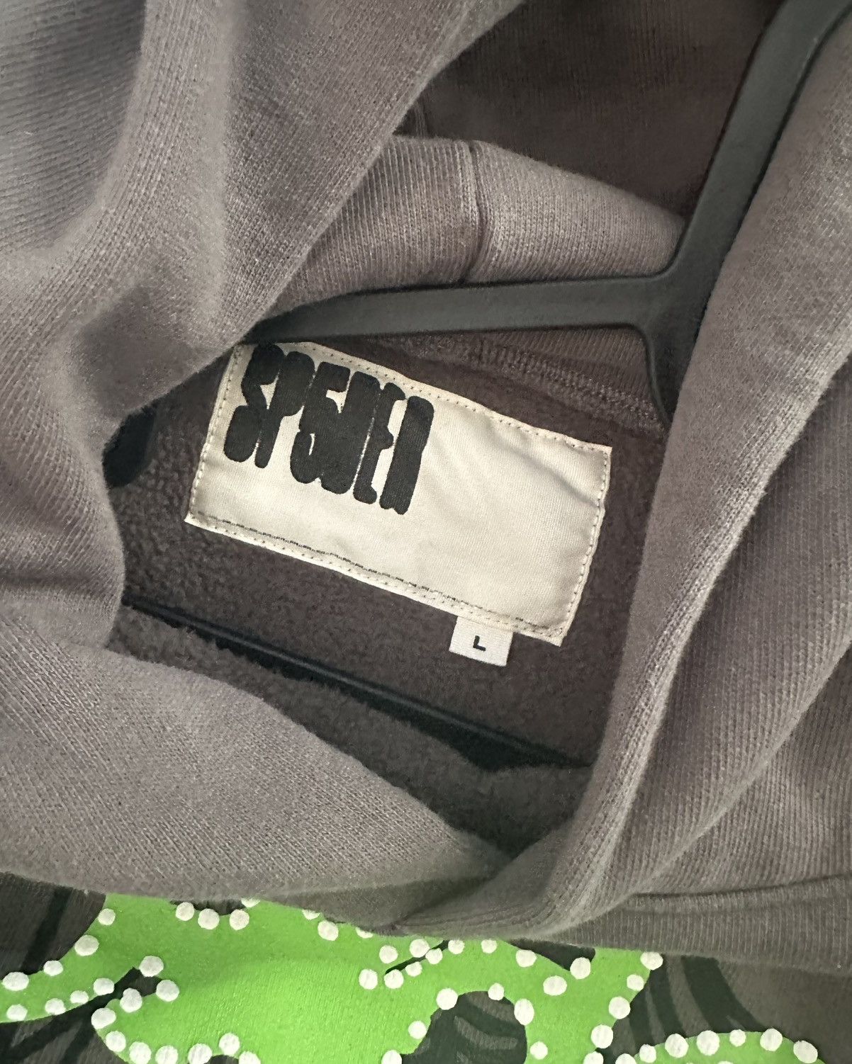 Sp5der Sp5der (Spider) Punk V2 Hoodie ‘Slate Grey’ Size US L / EU 52-54 / 3 - 3 Thumbnail