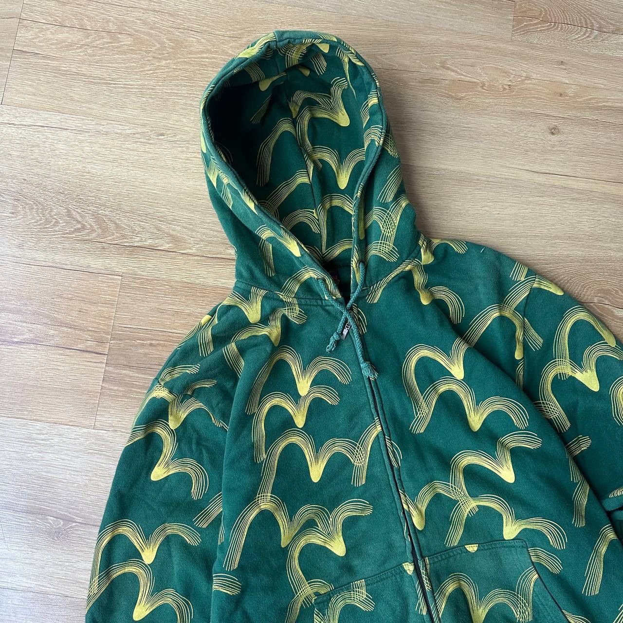 Evisu Evisu MultiLogo Zip Hoodie Size US XL / EU 56 / 4 - 3 Thumbnail