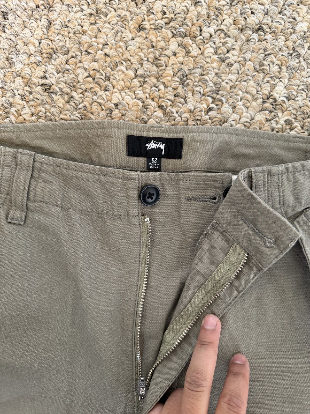 Stussy Stussy Ripstop Cargos Size US 32 / EU 48 - 2 Thumbnail