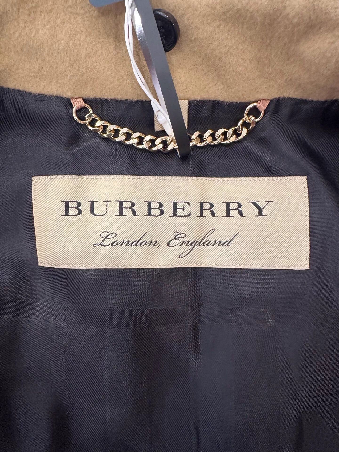 Burberry Burberry London Women Camel 2Tone Trench Coat UK4 Size XS / US 0-2 / IT 36-38 - 6 Thumbnail