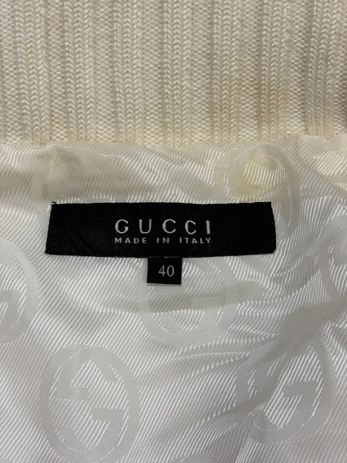 Gucci SS2007 Gucci Cream Madonna Multi-Pocket Bomber Jacket Size S / US 4 / IT 40 - 12 Thumbnail