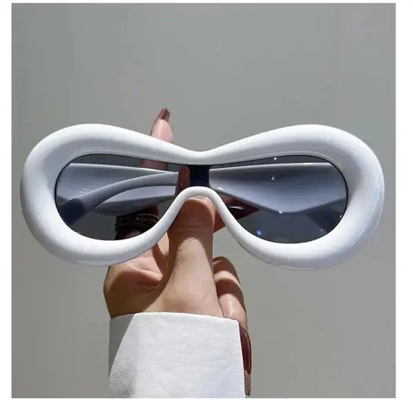 Electric Visual White Oval Candy Color Goggle Sun Glasses Size ONE SIZE - 1 Thumbnail