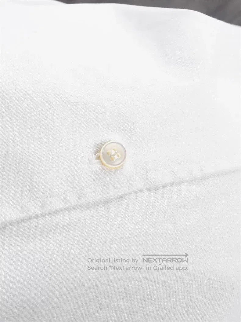 Loro Piana Loro Piana Pure Cotton Men's White Shirt Size US M / EU 48-50 / 2 - 4 Thumbnail