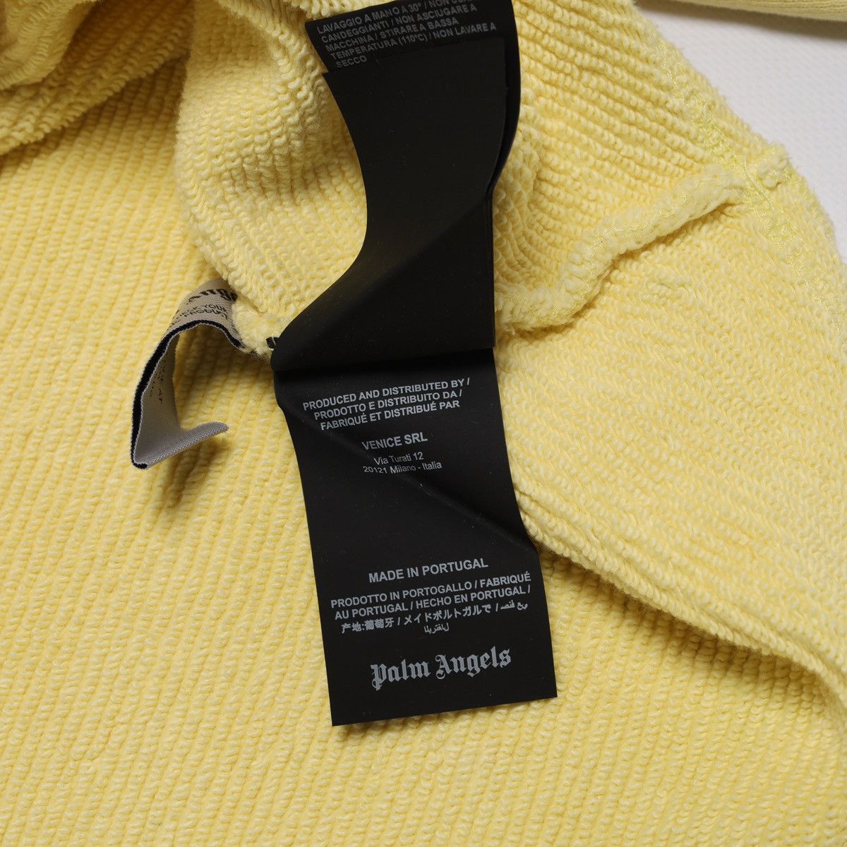 Palm Angels Palm Angels Oversized Sweatshirt Wide Yellow Splatter Painte Size US XS / EU 42 / 0 - 13 Thumbnail