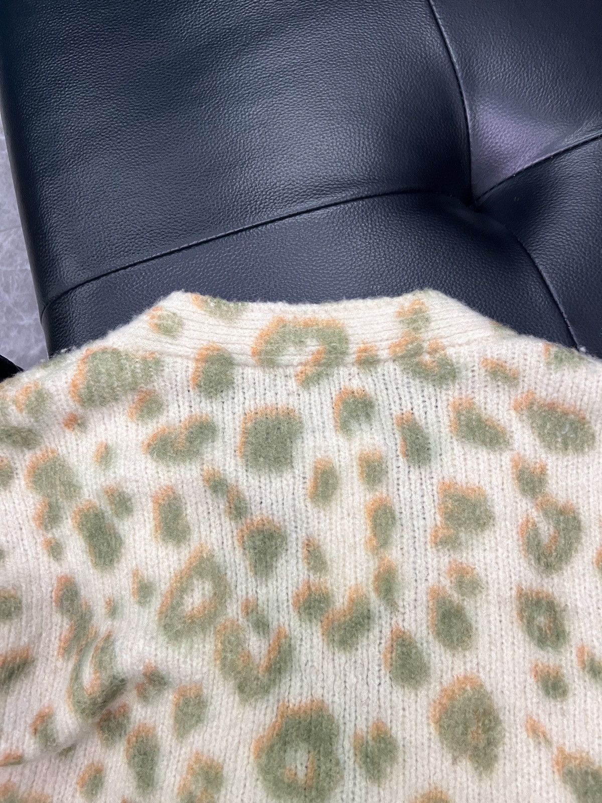 Dries Van Noten Dries Van Noten FW22 Lookbook Leopard Print Merino Wool Card Size US L / EU 52-54 / 3 - 20 Thumbnail