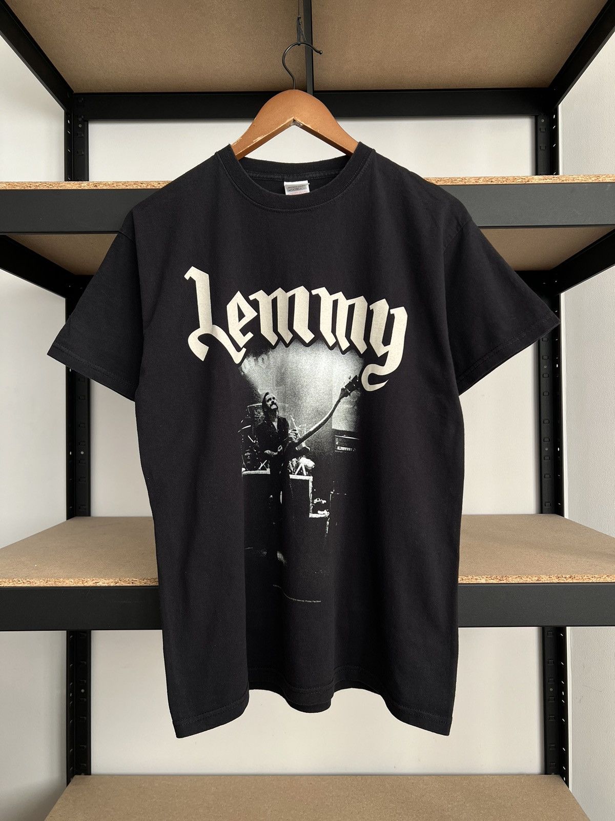 Band Tees Vintage 2016 Motorhead Lemmy Kilmister Band Black T-shirt Size US M / EU 48-50 / 2 - 3 Thumbnail