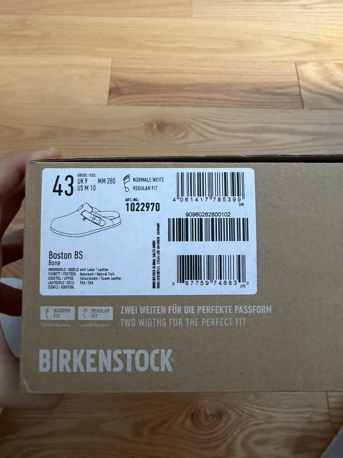 Birkenstock × Stussy Stussy x Birkenstock Boston “Bone” Size US 10 / EU 43 - 5 Thumbnail