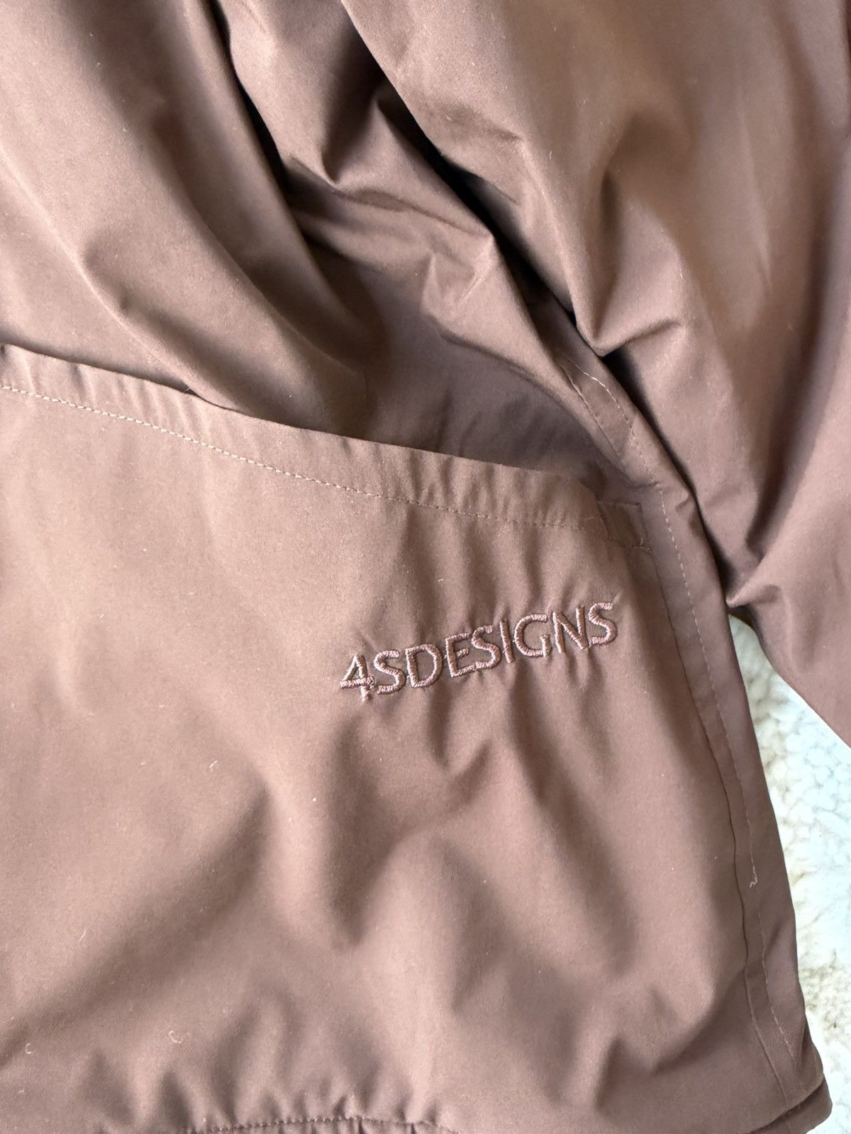 4SDESIGNS 4SDESIGN Reversible Cropper Bomber Jacket Size US L / EU 52-54 / 3 - 5 Thumbnail