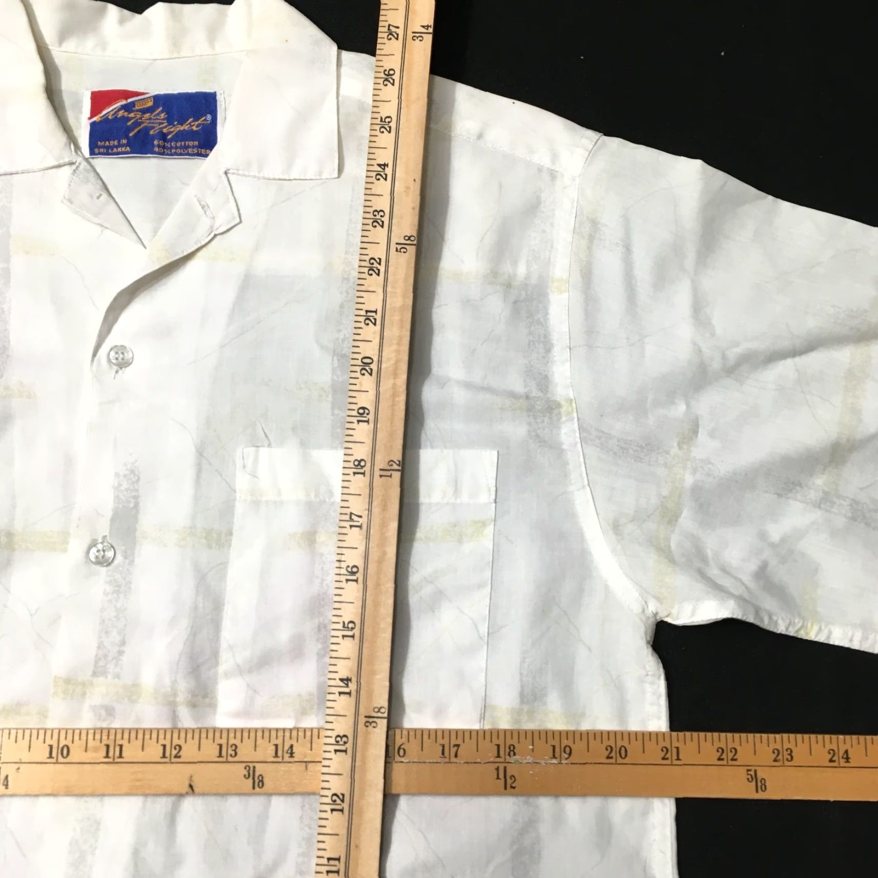 Vintage VINTAGE ANGEL FLIGHT Button-Down Shirt Men’s L Boys? Size US L / EU 52-54 / 3 - 3 Thumbnail