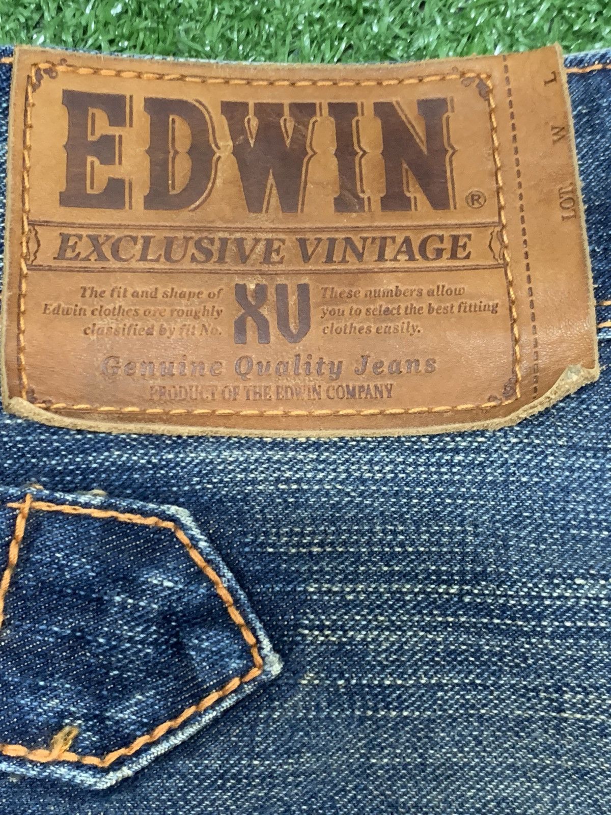 Edwin FLARE EDWIN XV BUCKLE BACK DENIM. Size US 33 - 12 Thumbnail
