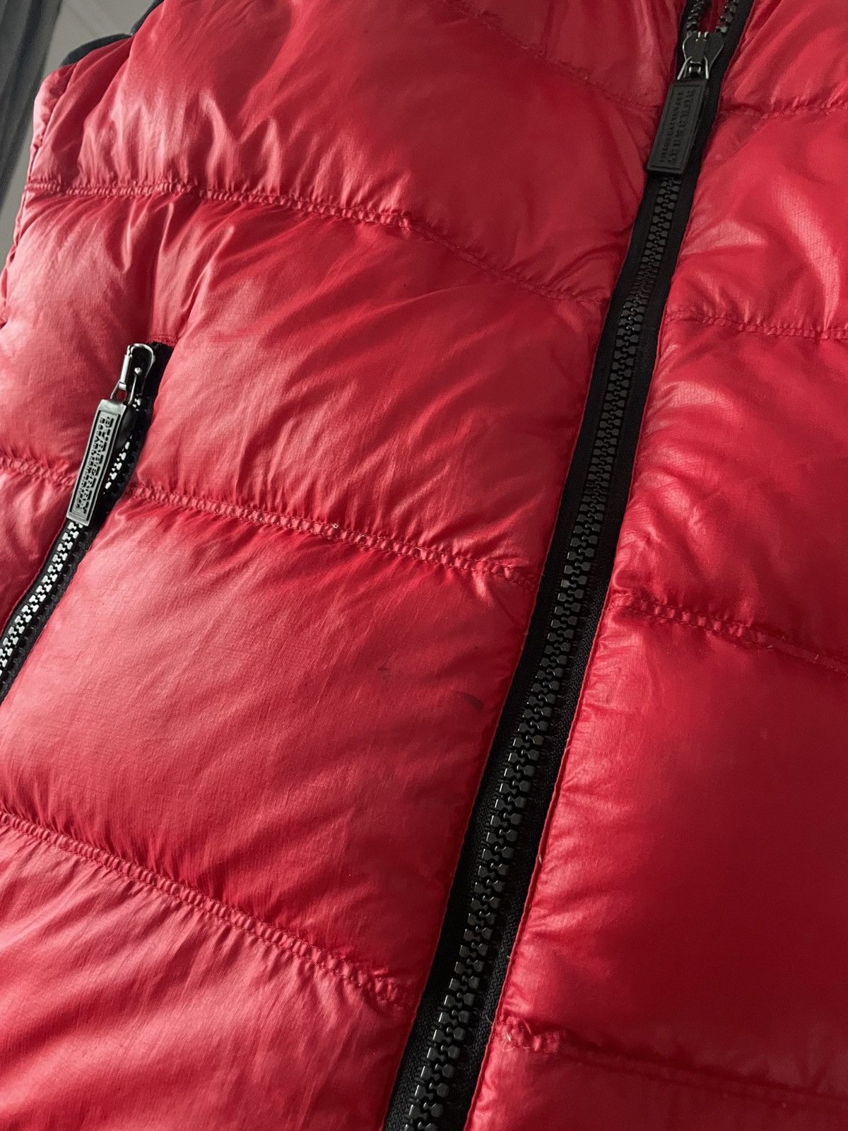 Burberry Rare💥 Burberry Vintage Puffer Vest Y2K Glamour Drip Trapper Size US L / EU 52-54 / 3 - 4 Thumbnail
