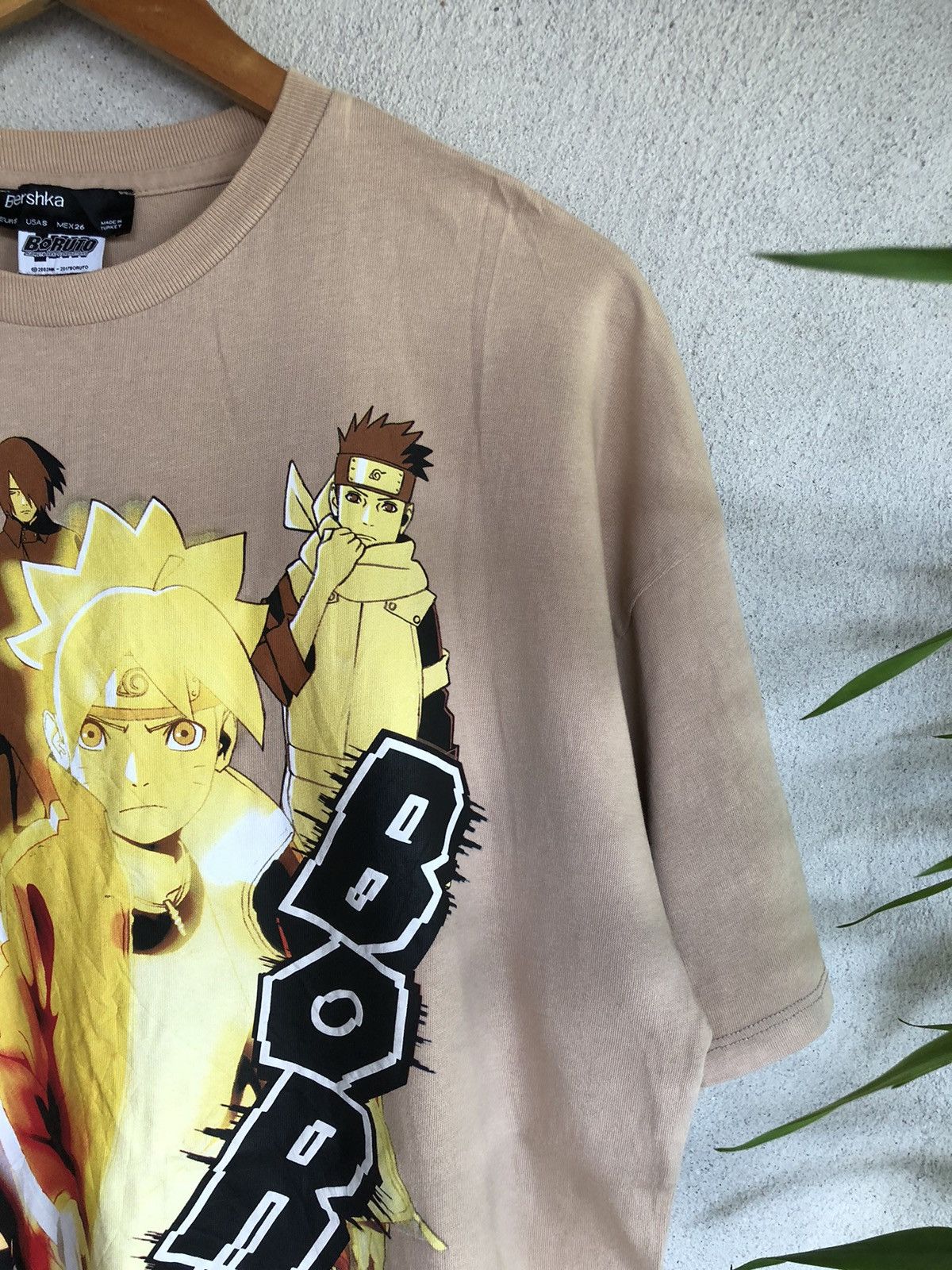 Anime × Bershka × Vintage Bershka X Japanese Anime Boruto Full Chracter Tshirts Size US L / EU 52-54 / 3 - 5 Thumbnail