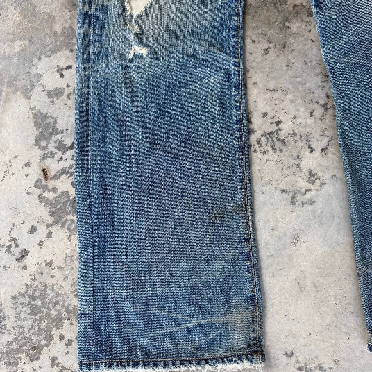 AG Adriano Goldschmied Vintage AG Adriano Goldschmied CampaignLoose Distressed Jean Size US 32 / EU 48 - 5 Thumbnail