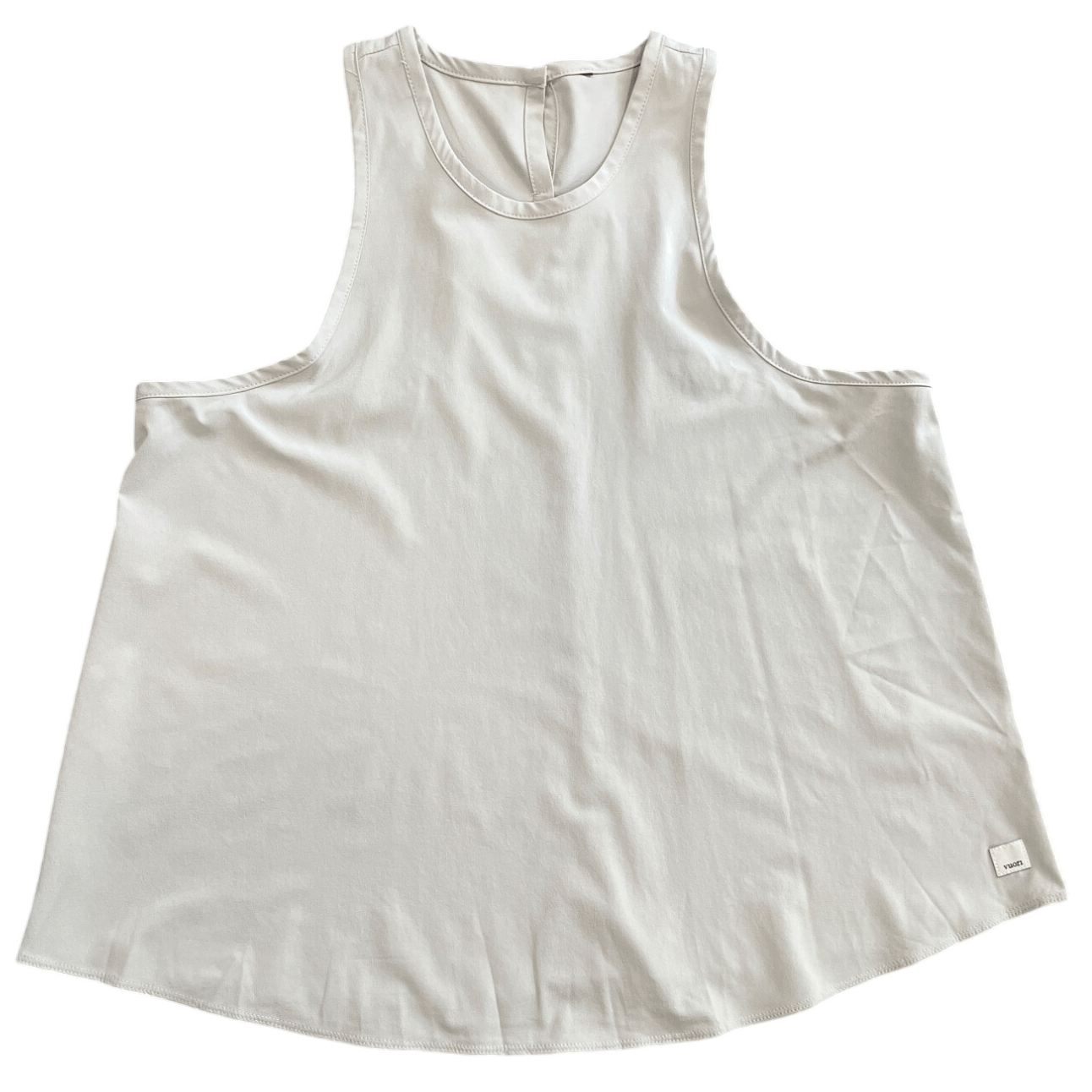Vuori Vuori Womens Light Beige Racerback Tank Top Loose Fit Active Size M / US 6-8 / IT 42-44 - 7 Thumbnail