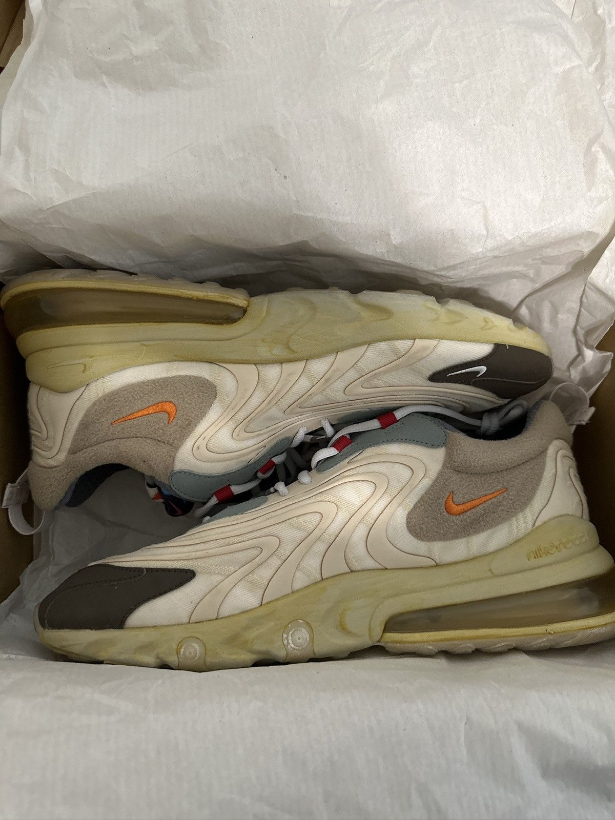 Nike × Travis Scott AIR MAX 270 CACTUS TRAILS Size US 15 / EU 48 - 4 Thumbnail