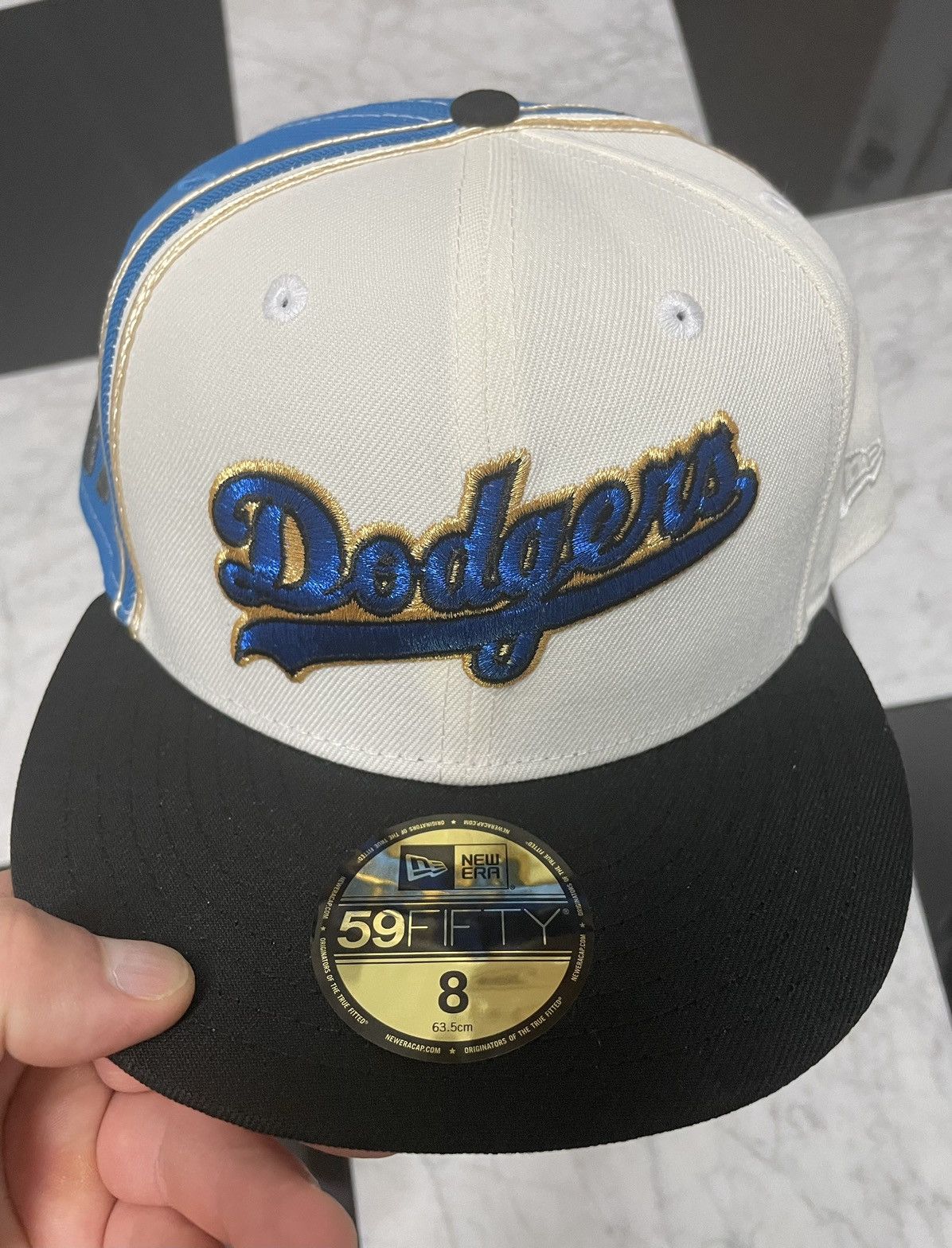 New Era 🔥 Exclusive Rare Ohtani Dodgers fitted size 8 Size ONE SIZE - 2 Thumbnail
