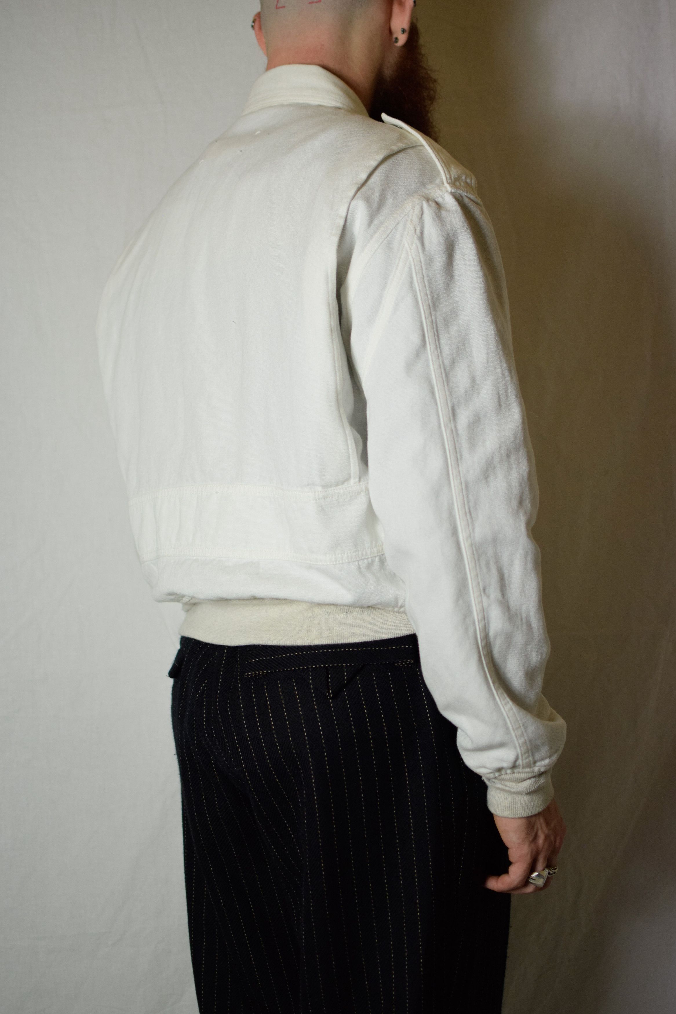 Maison Margiela Maison Margiela SS16 Distressed A-2 Bomber Jacket Size US L / EU 52-54 / 3 - 8 Thumbnail