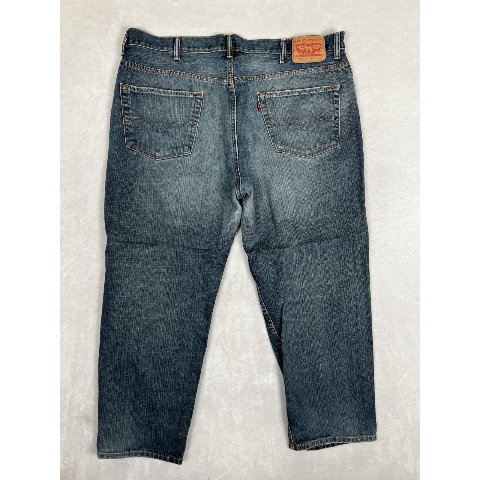 Levi's Levi’s 550 Blue Denim Jeans Size 42x29 Made In Mexico Y2K R Size US 42 / EU 58 - 6 Thumbnail