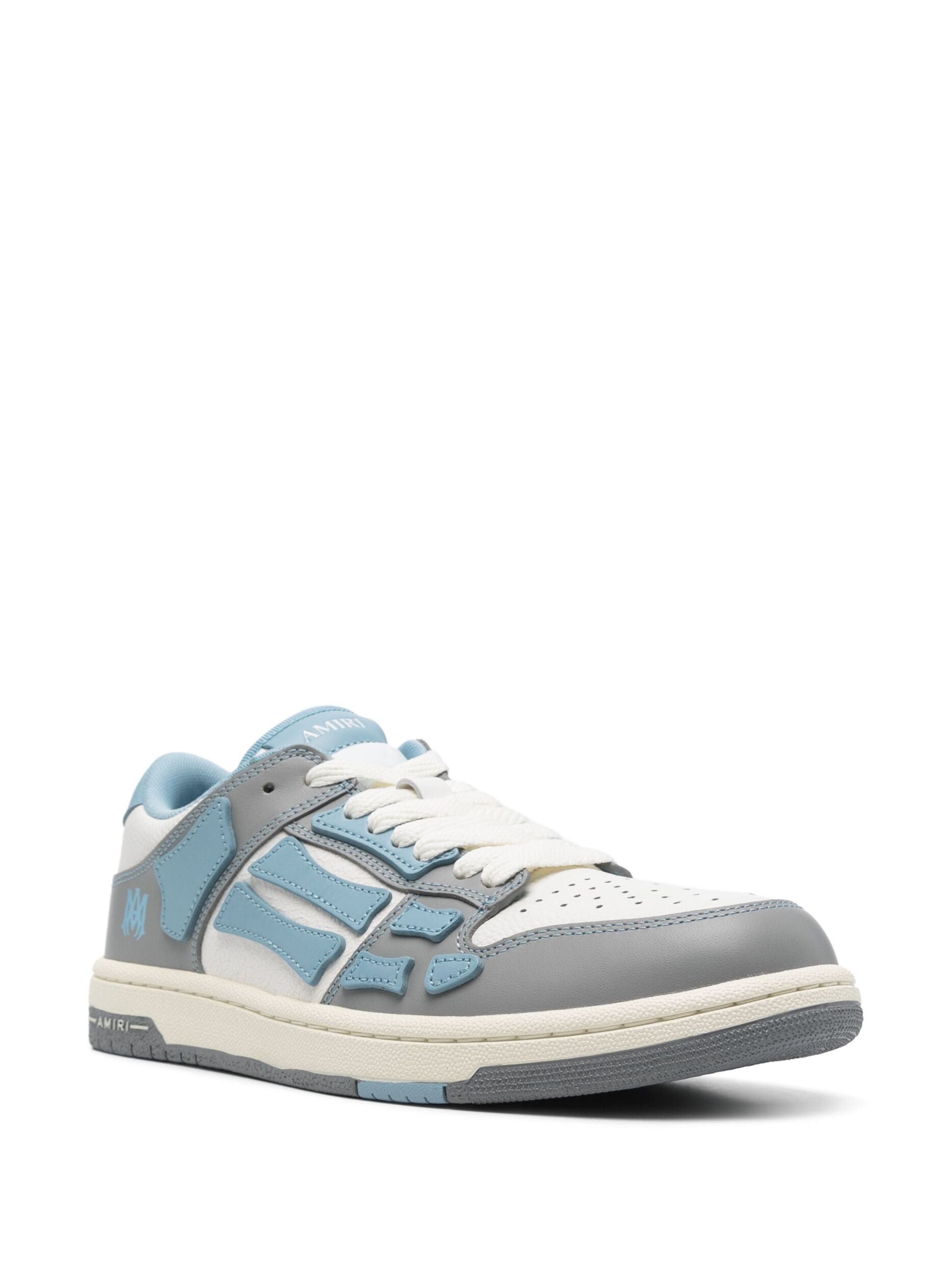Amiri oc11z1125 Skelton Top Low Sneakers in Multicolor Size US 8 / IT 38 - 4 Thumbnail