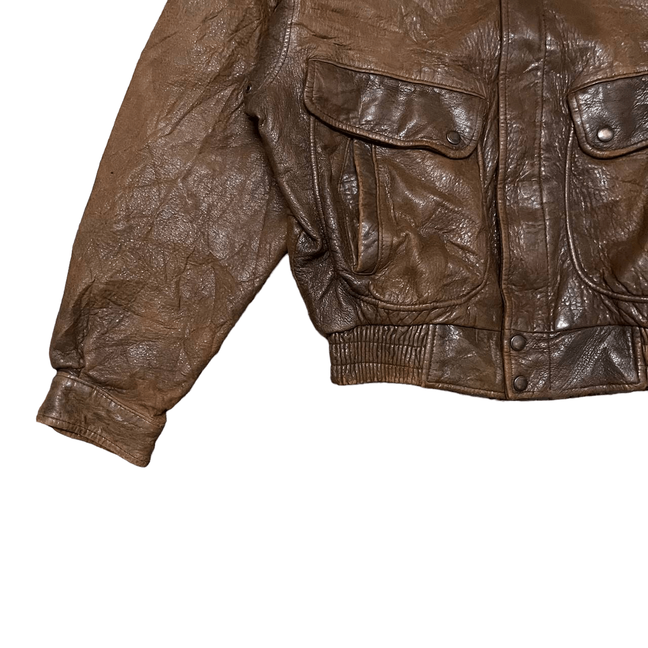 Leather Vintage Skelly Leather Jacket Size US M / EU 48-50 / 2 - 3 Thumbnail